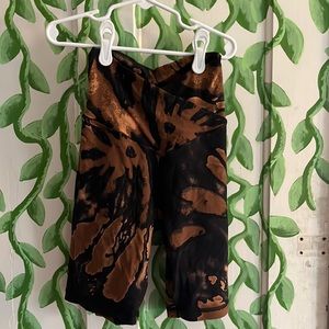 Aerie Crossover Tie Dye Shorts